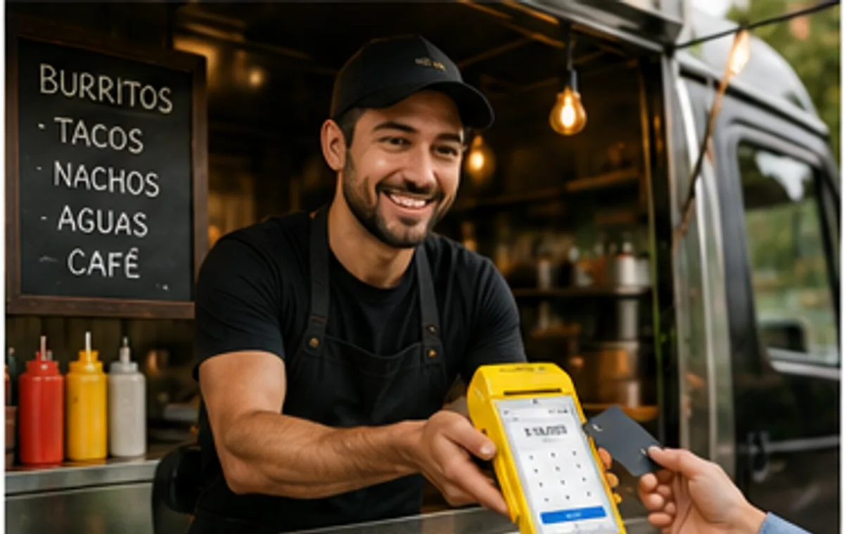Cobro con Point Smart 2 en food truck o evento formal
